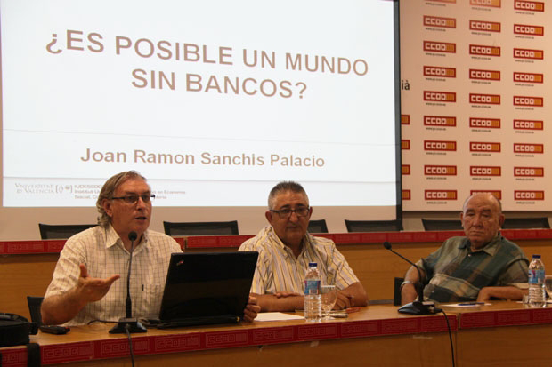 Intervenci de Joan Sanchis al seminari d'economia