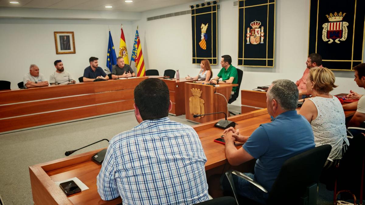Reuni amb l'equip de govern de Canet d'en Berenguer