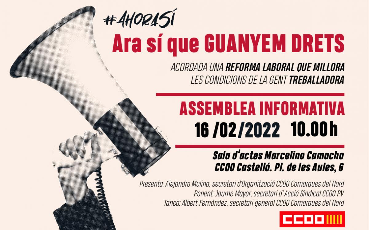 Assemblea informativa a Catell.