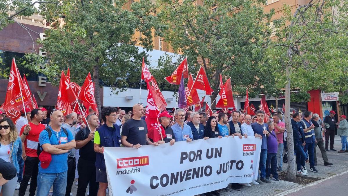 CCOO PV reclama un conveni provincial just per a les 85.000 persones treballadores del sector metall a València