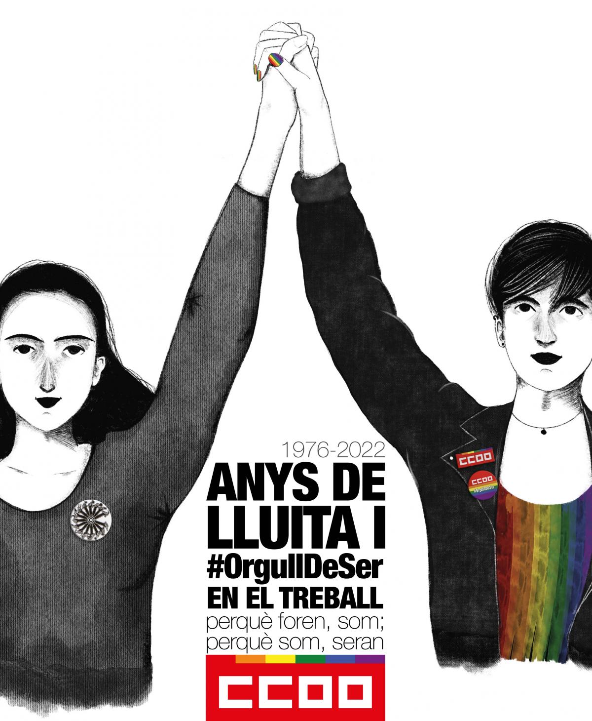 Cartell Orgull CCOO 2022