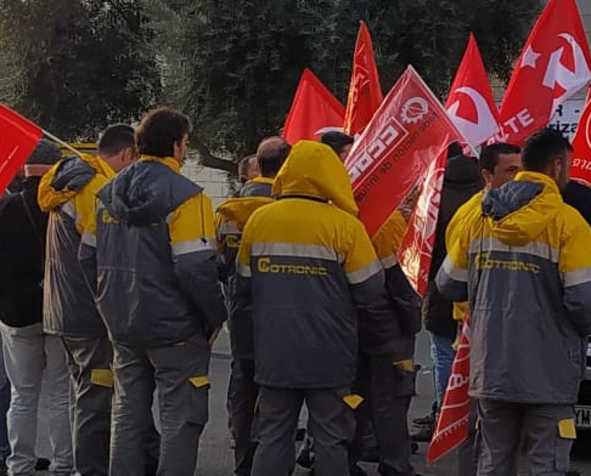 Parte de la plantilla de Cotronic de Mlaga, durante una concentracin