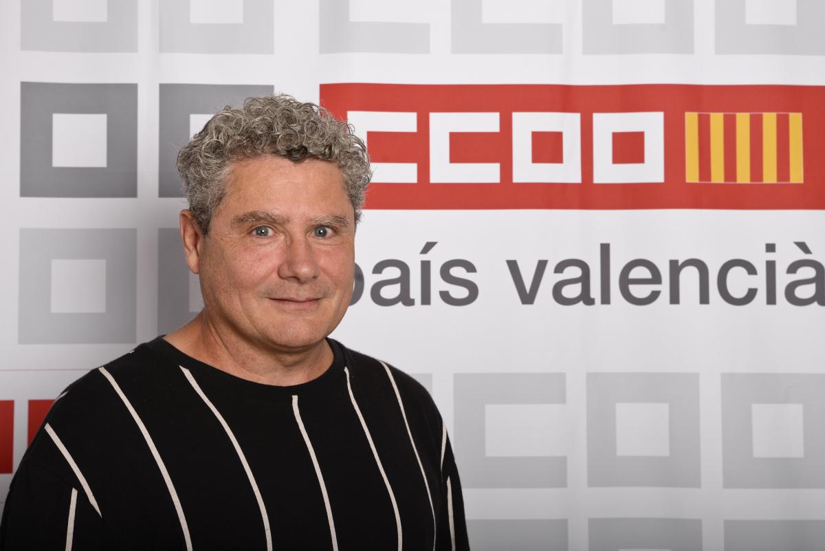 Raül Alcocel, secretario general CCOO UI Comarques Centrals
