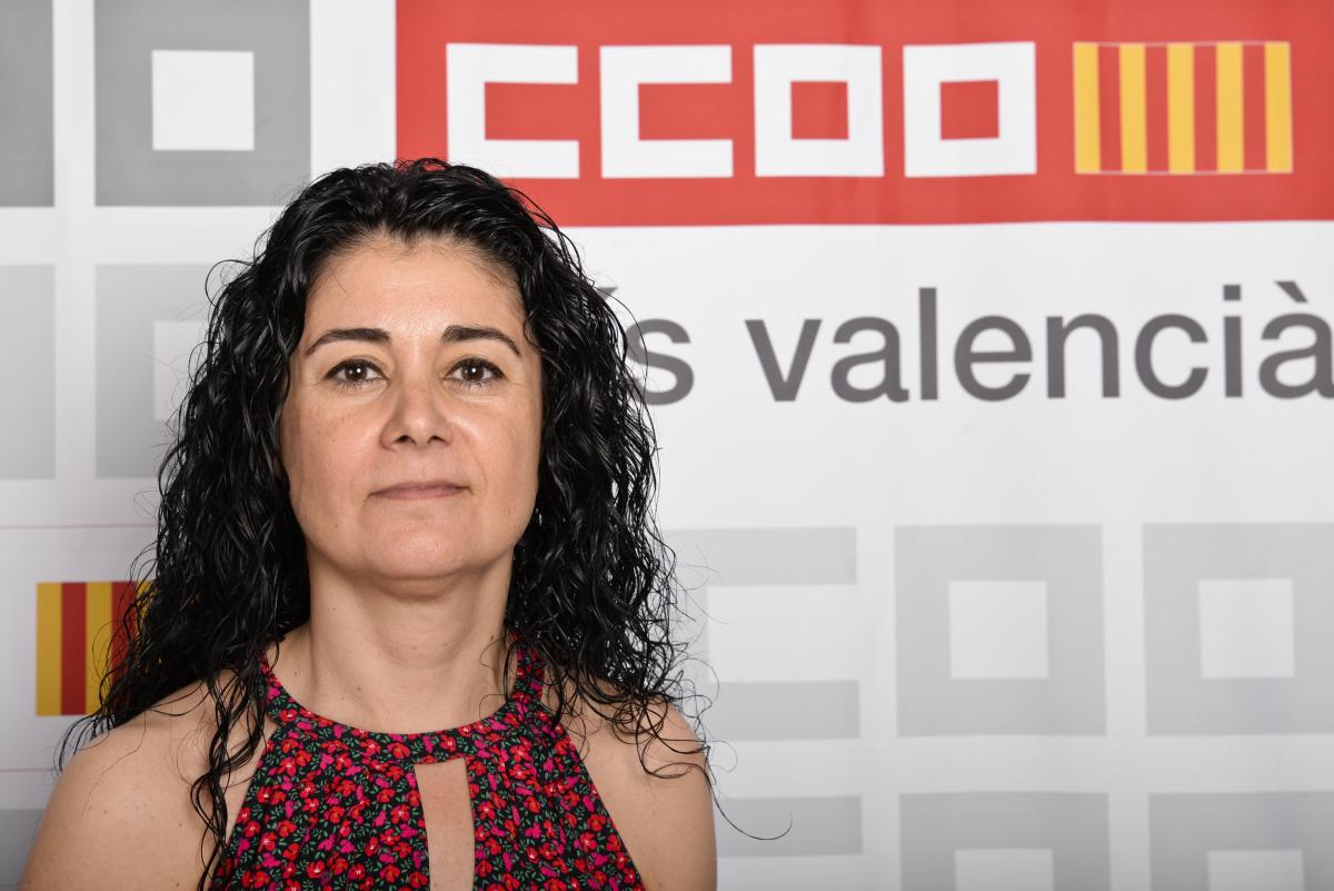 Ana Garca Alcolea, secretaria general de CCOO PV