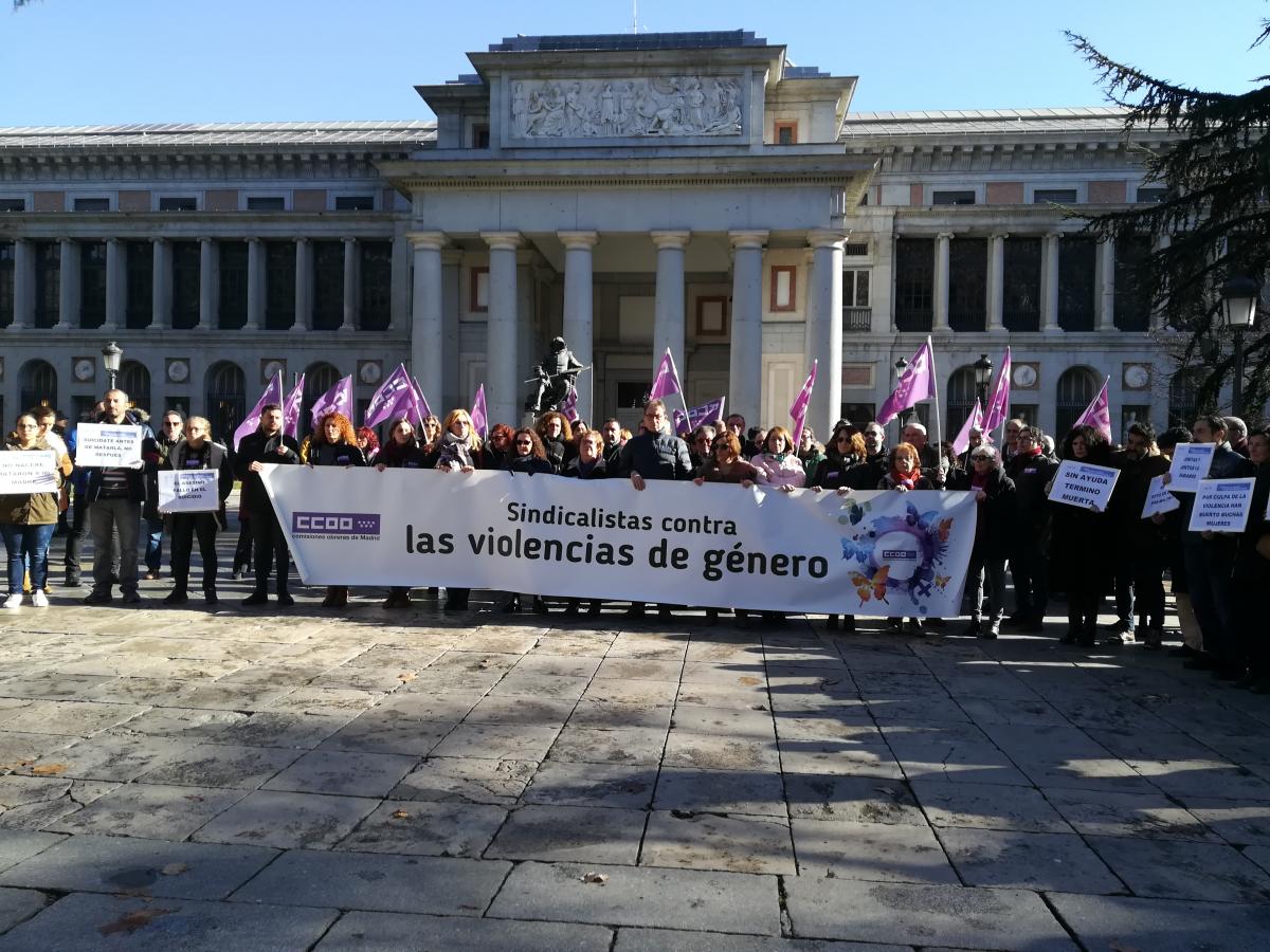 Concentracin contra la violencia machista