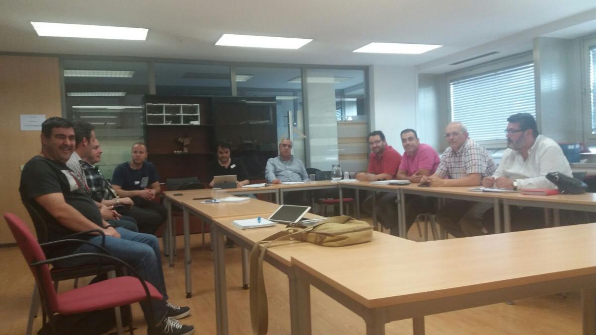 Reunin del sector de la elevacin de CCOO y UGT