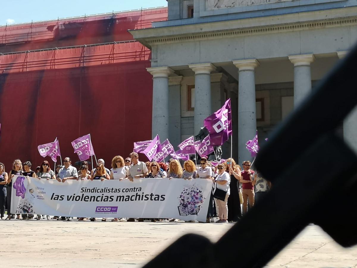 CCOO de Madrid reclama actuaciones a todos los niveles contra la violencia machista
