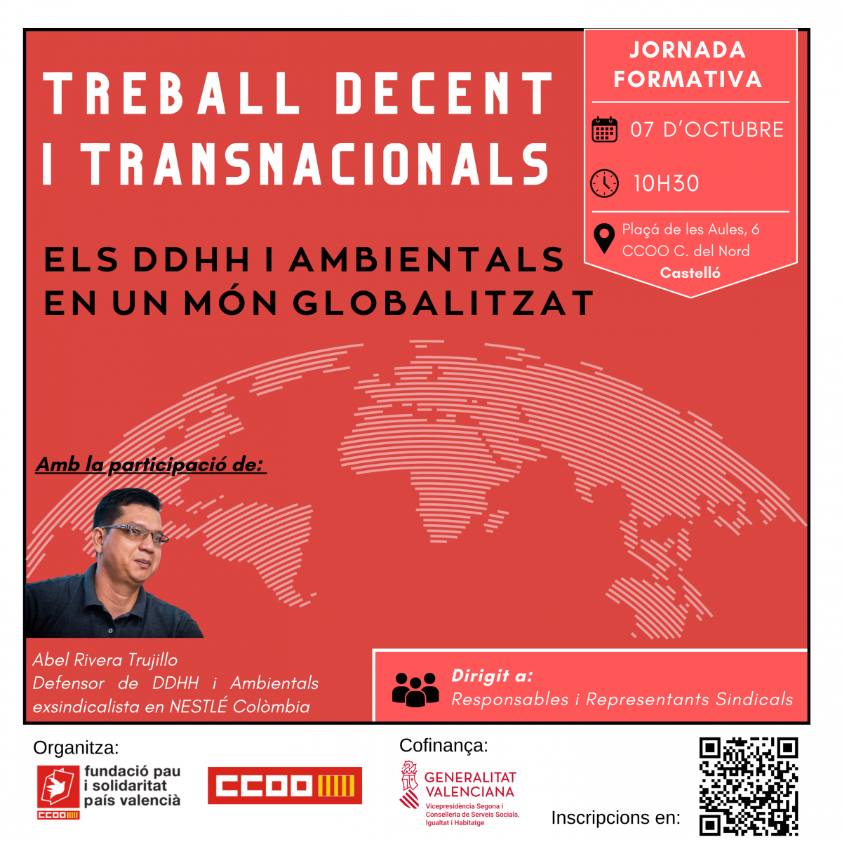 Jornada Treball decent i transnacionals, Castelll