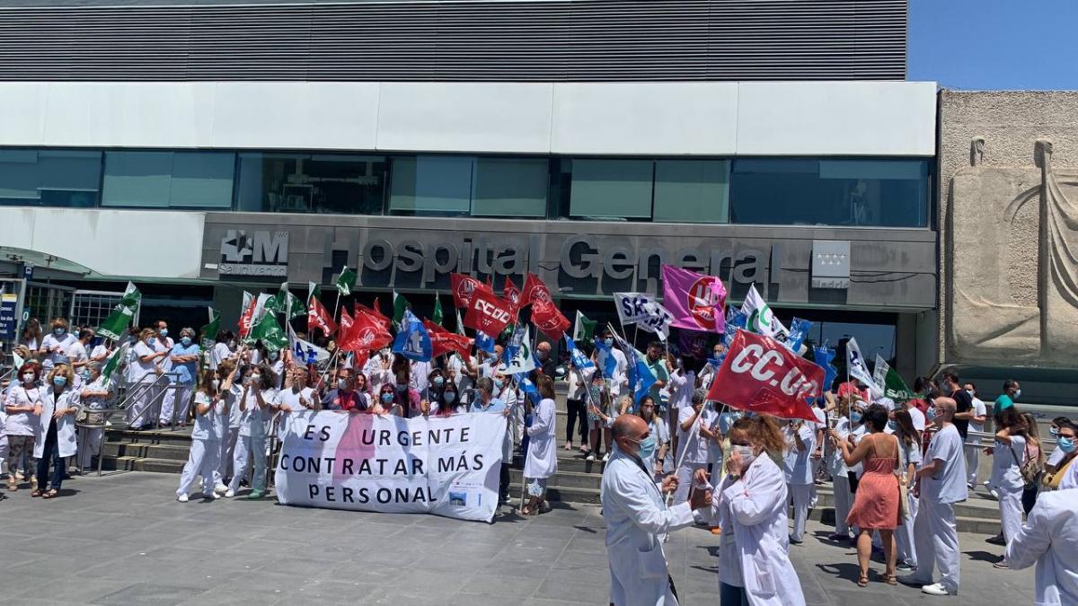 Movilizacin en defensa de la sanidad pblica