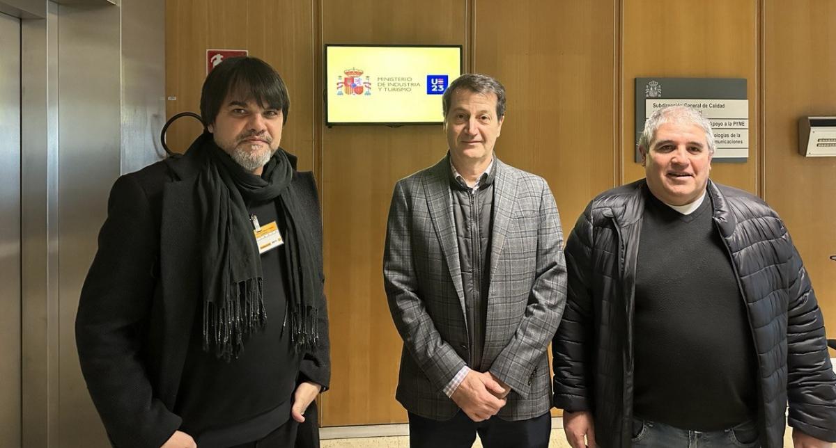 Encuentro de CCOO de Industria con el jefe del rea de Seguridad Industrial