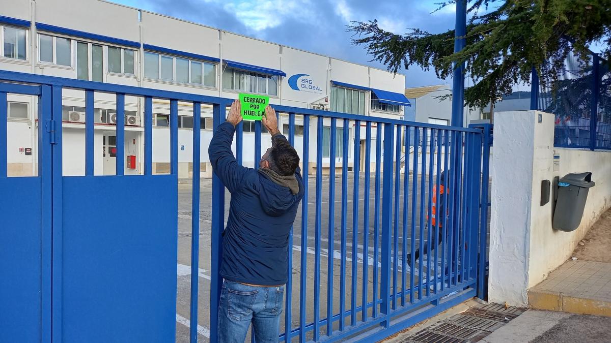 Primera de las dos huelgas que se han convocado en el metal de Alicante
