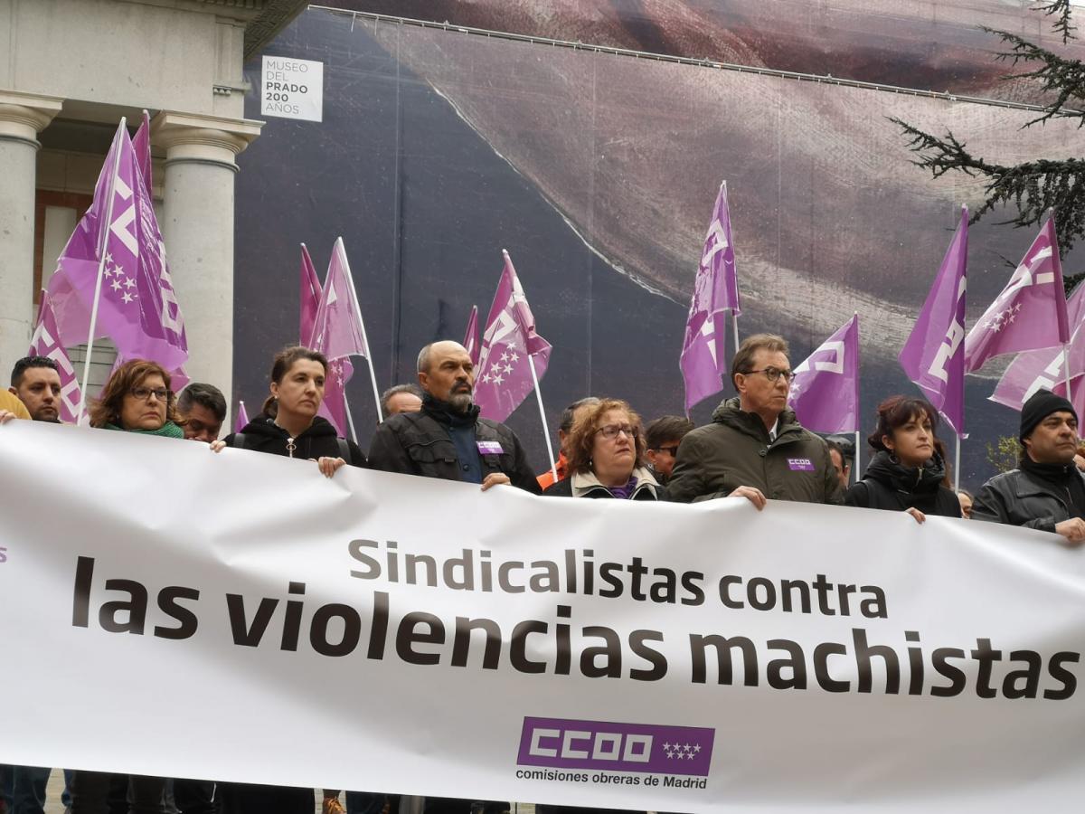 Concentracin contra el asesinato de mujeres