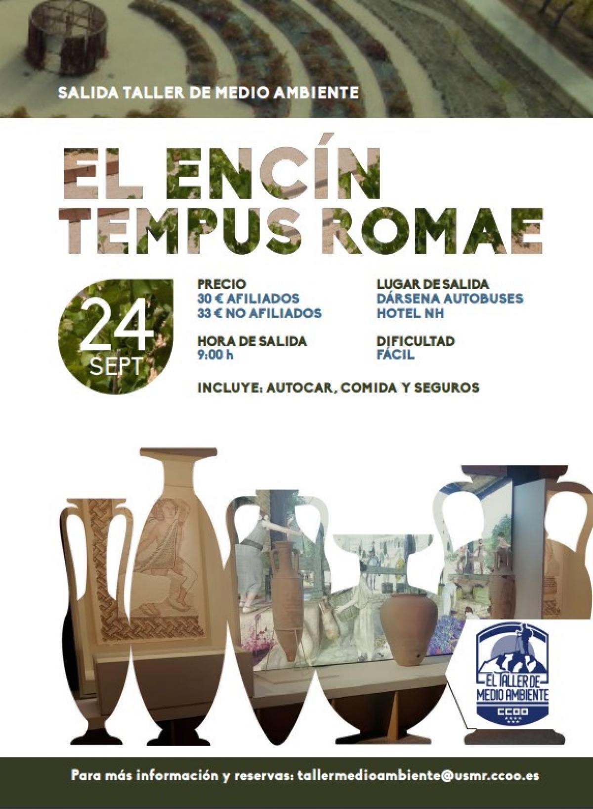 Salida Taller Medio Ambiente: El Encn Tempus Romae