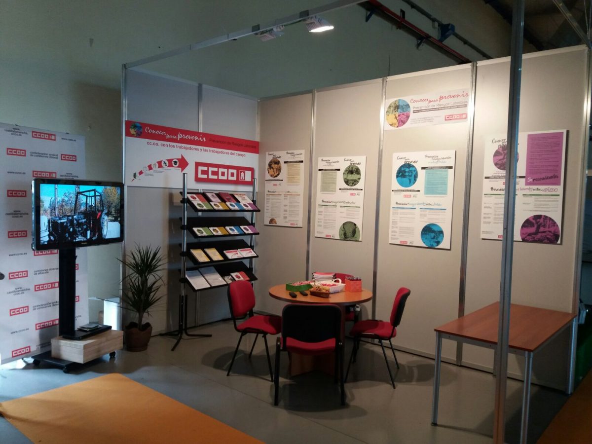 Imagen del stand.
