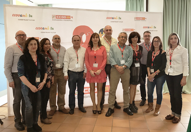 Ejecutiva del IX Congrs de la FSS CCOO PV