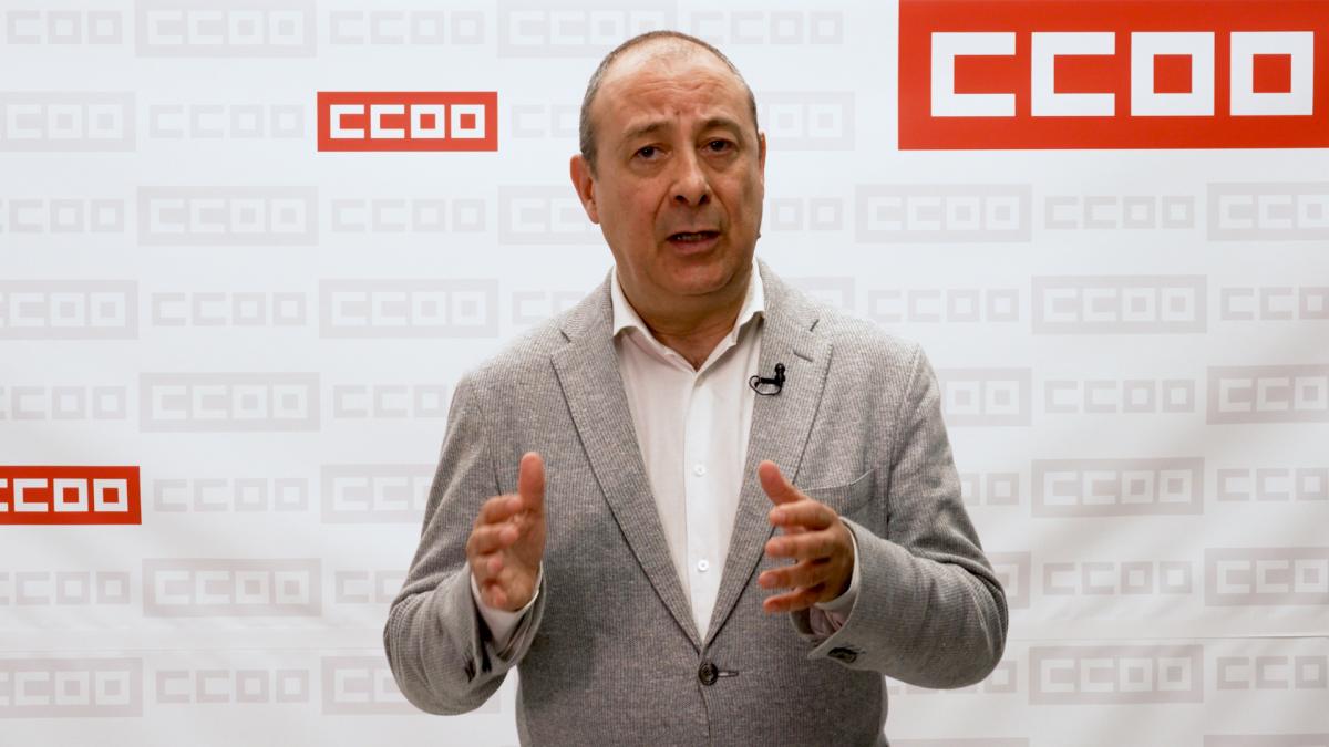 Carlos Bravo, secretario de Proteccin Social y Polticas Pblicas de CCOO