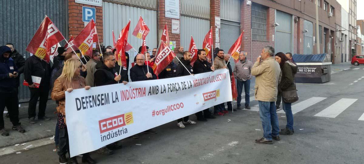 En el mes de abril CCOO convoc dos das de huelga en el sector