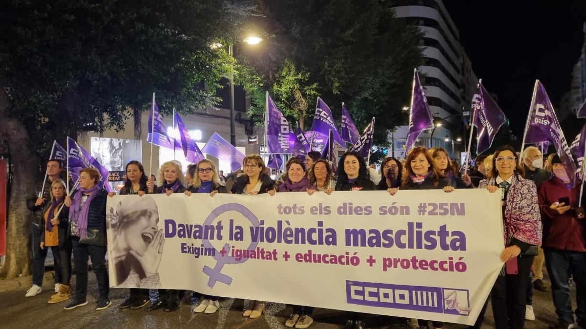 Manifestaci #25N #Valncia