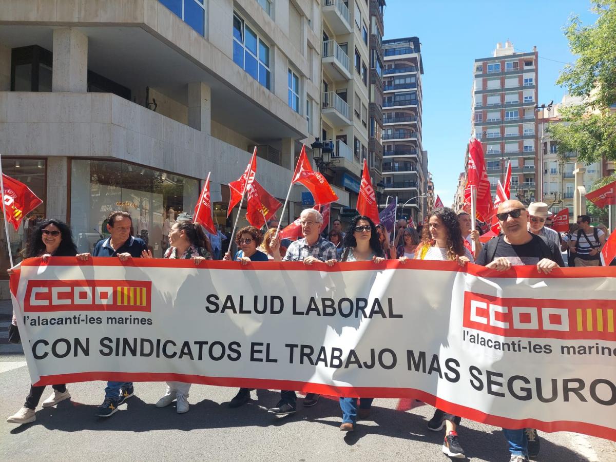 Manifestación 28 abril en Alicante