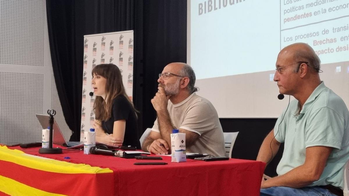 Azahara Merino, Santi Mateu i Fernando Rocha.