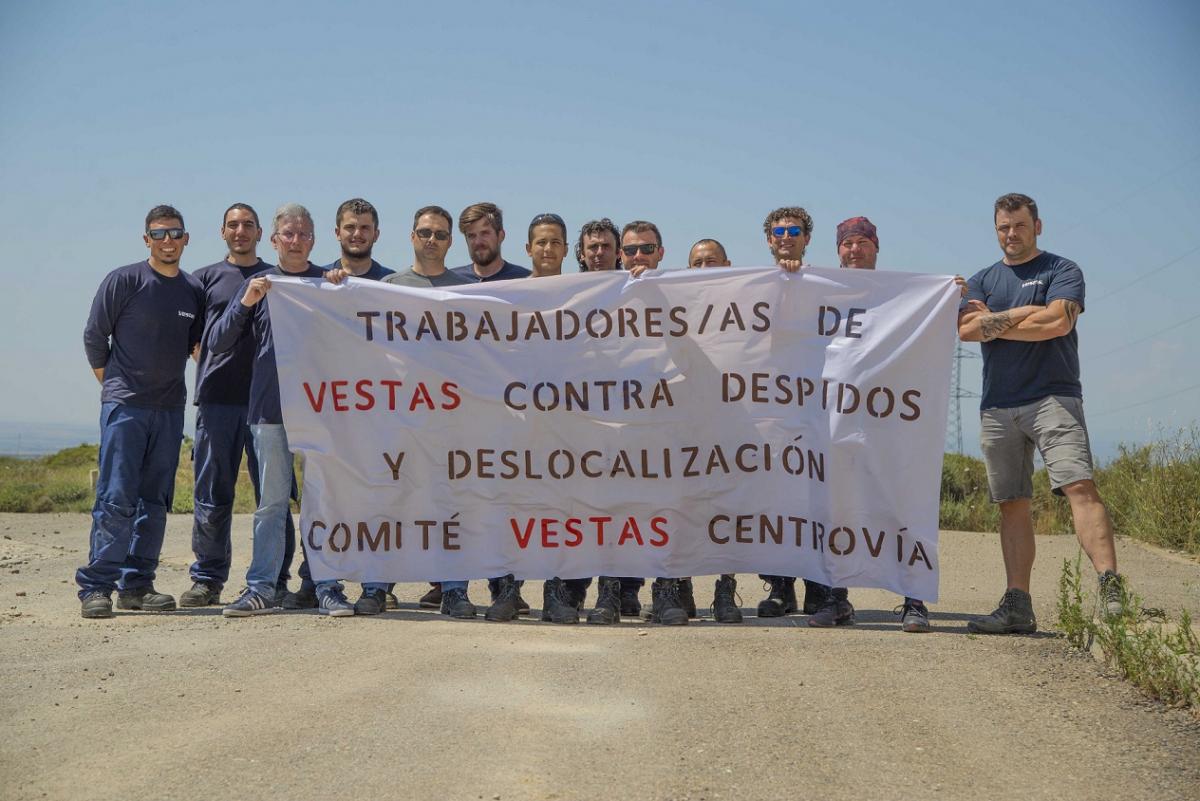 Los trabajadores de Vestas rechazan la deslocalizacin y los despidos