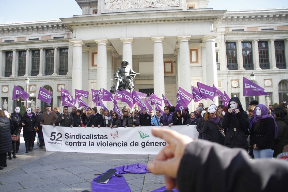 Concentracin 25 Noviembre Da Internacional contra la violencia de Gnero, Madrid