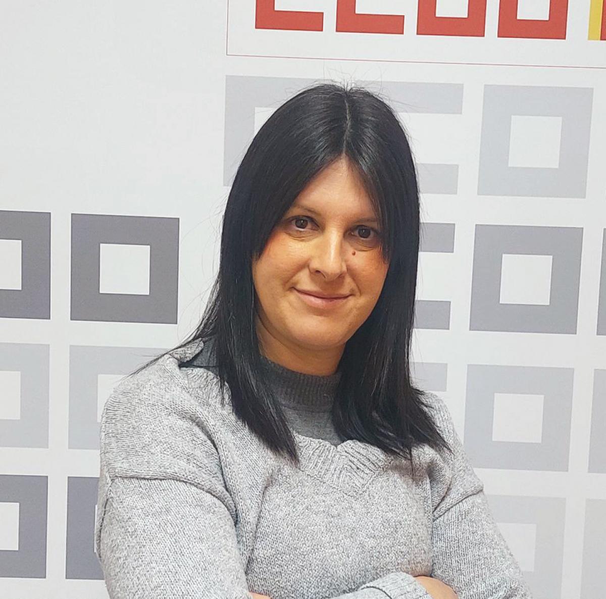 Virginia Sales. Secretaria General de la UI FSS CCOO Comarques del Nord.