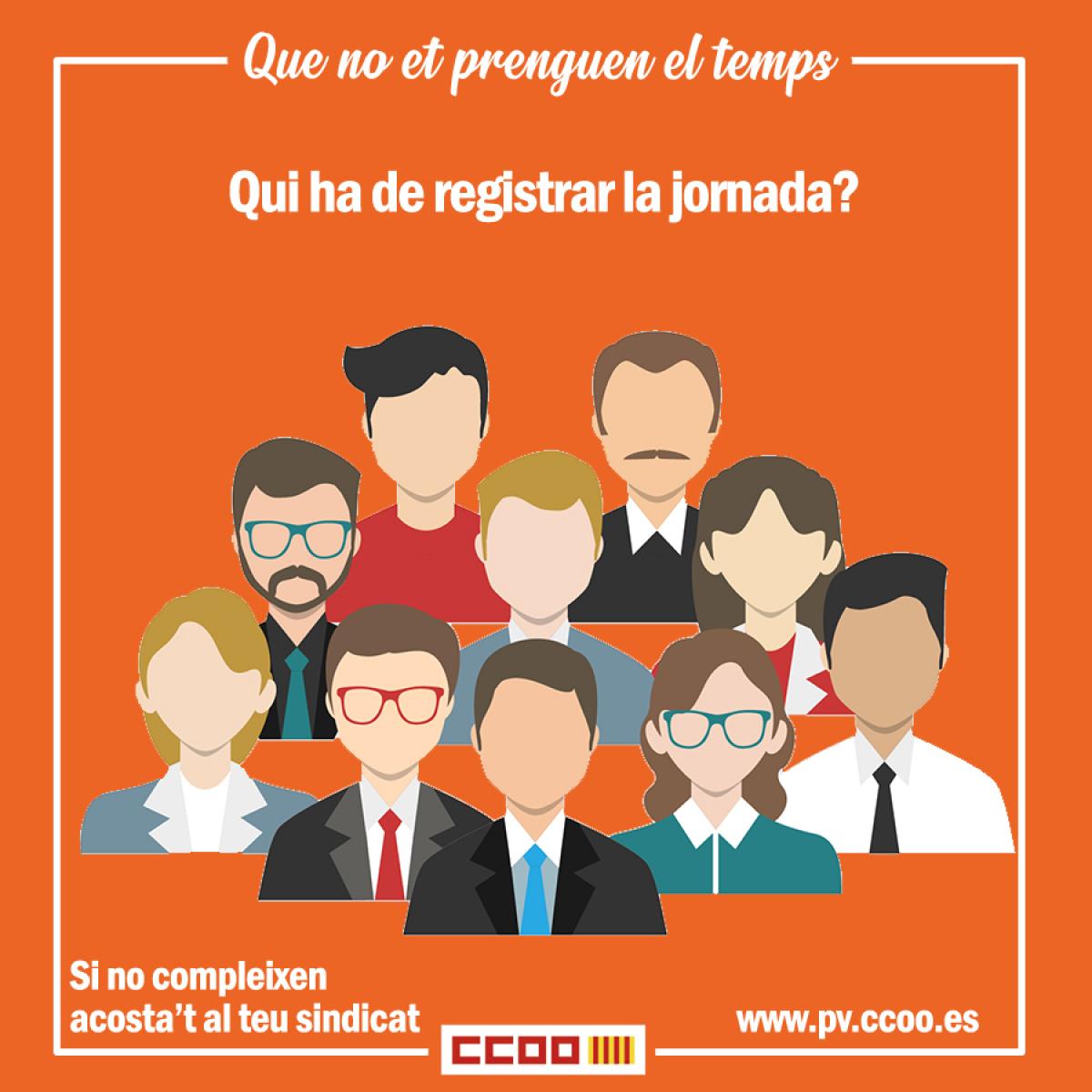 Qui ha de registrar la jornada?