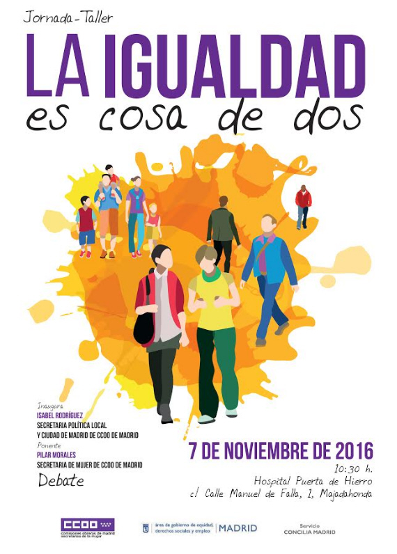 7N, CCOO de Madrid se moviliza contra las violencias machistas