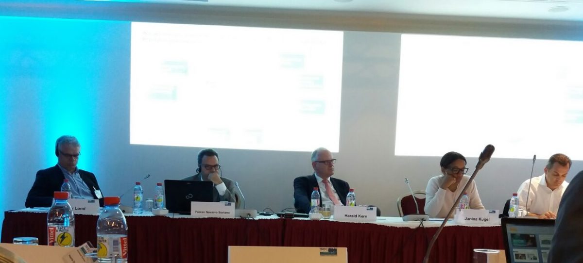 ltima reunin del comit de empresa europeo de Siemens