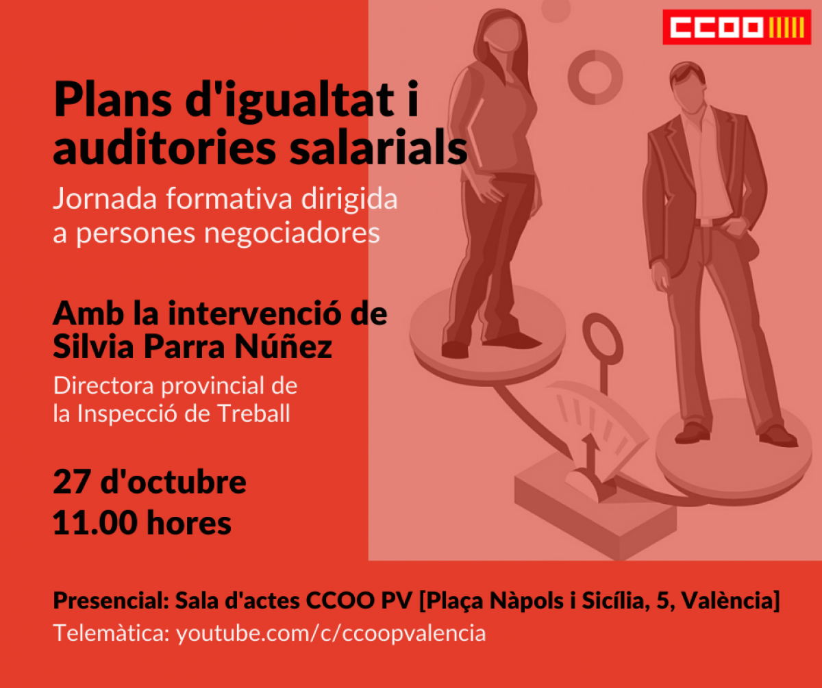 Sessi formativa a crred de Silvia Parra Nez, directora provindial de la Inspecci de Treball.