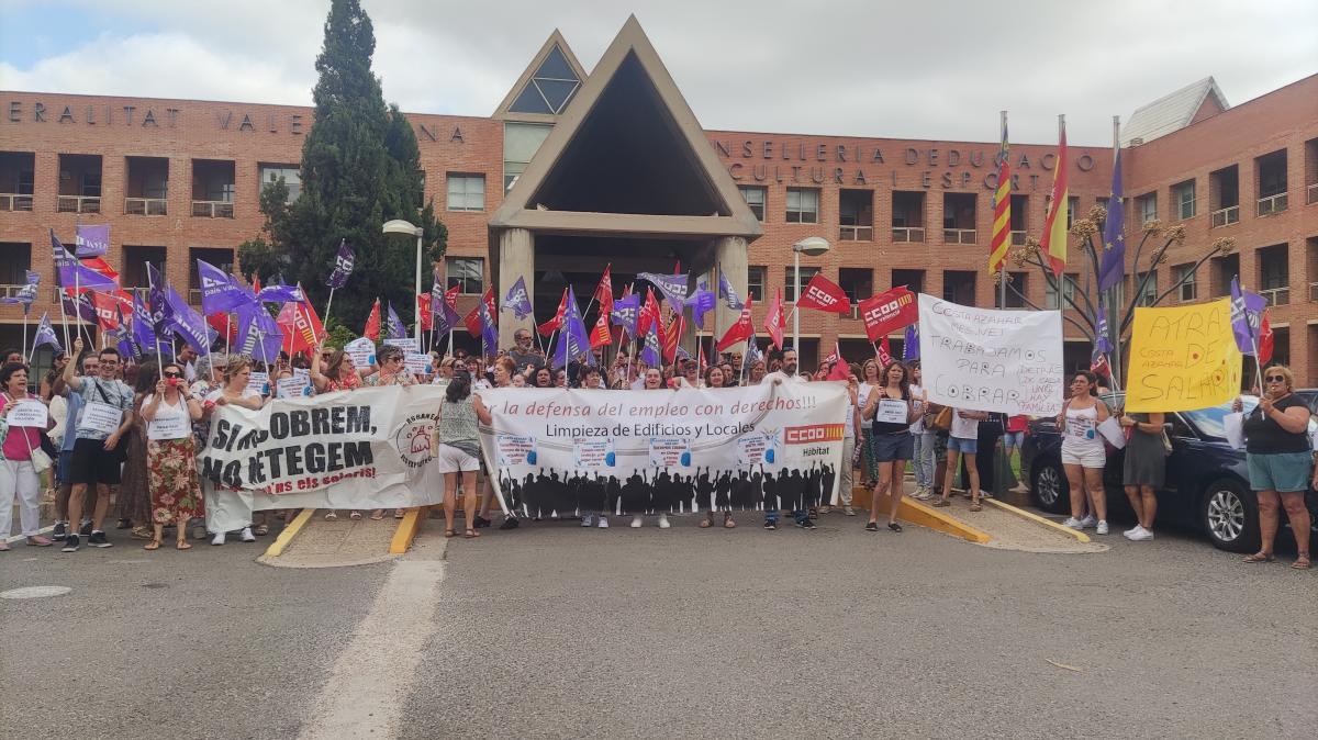 Concentracin ante Conselleria