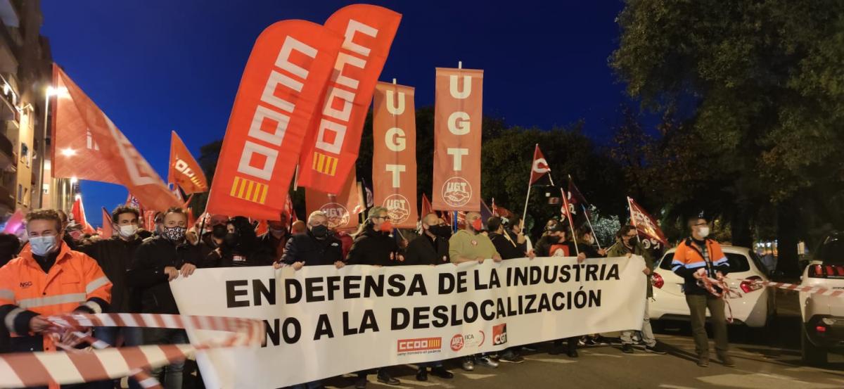 Manifestacin de Sagunto.