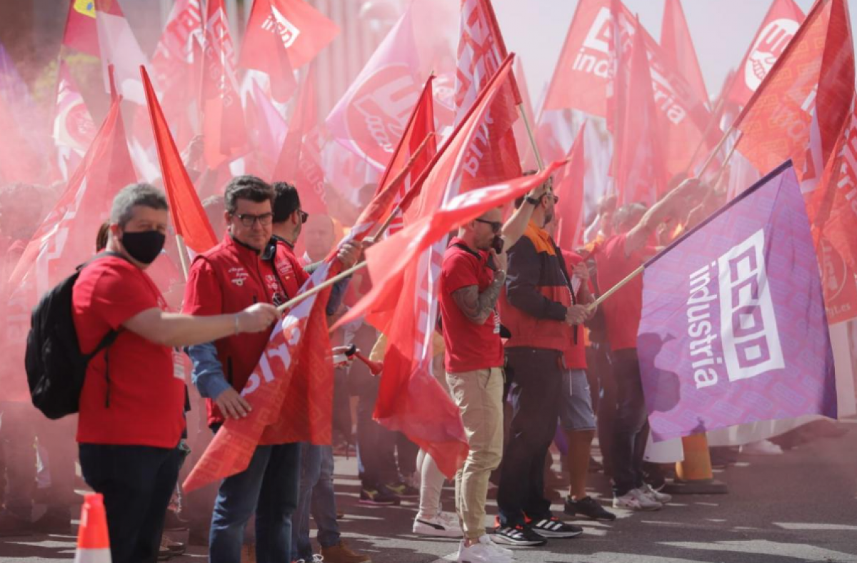Movilizacin de las y los trabajadores de Repsol