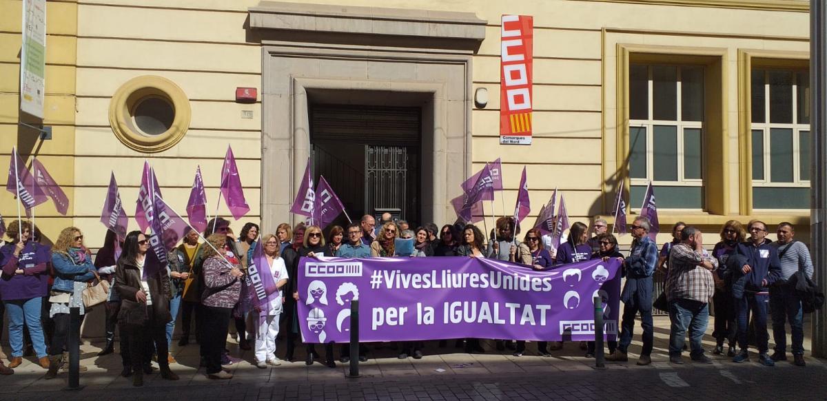 Assemblea CCOO Comarques del Nord a Castell.