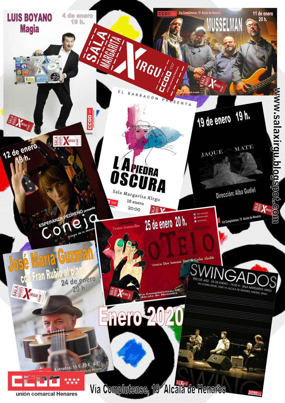Cartel programacin sala Margarita Xirgu