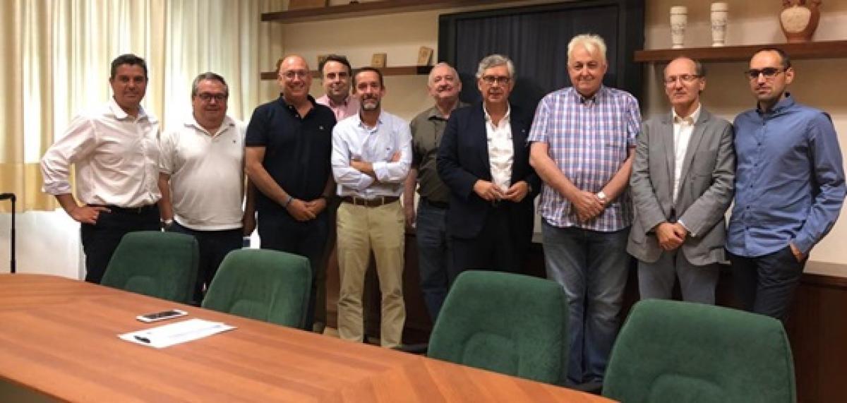 Representantes de CCOO de Industria y del sector martimo-alimentario