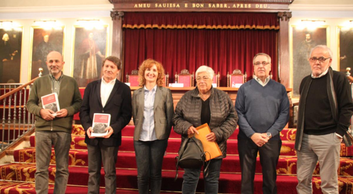 Ernest Cano, Antonio Gutiérrez, Inma Martínez, Dolores Sánchez, Arturo León i Pere J. Beneyto.