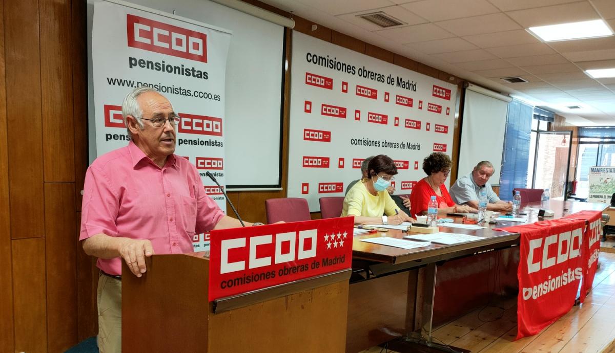 Juan Sepúlveda, nuevo secretario general de la Federación de Pensionistas de CCOO