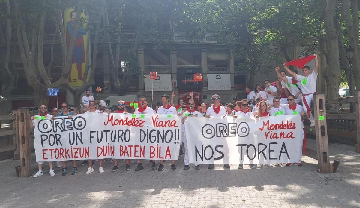 Reciente movilizacin de la plantilla de Viana