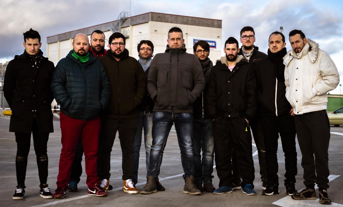 Estos once trabajadores fueron despedidos por hacer huelga en Embutidos Rodrguez