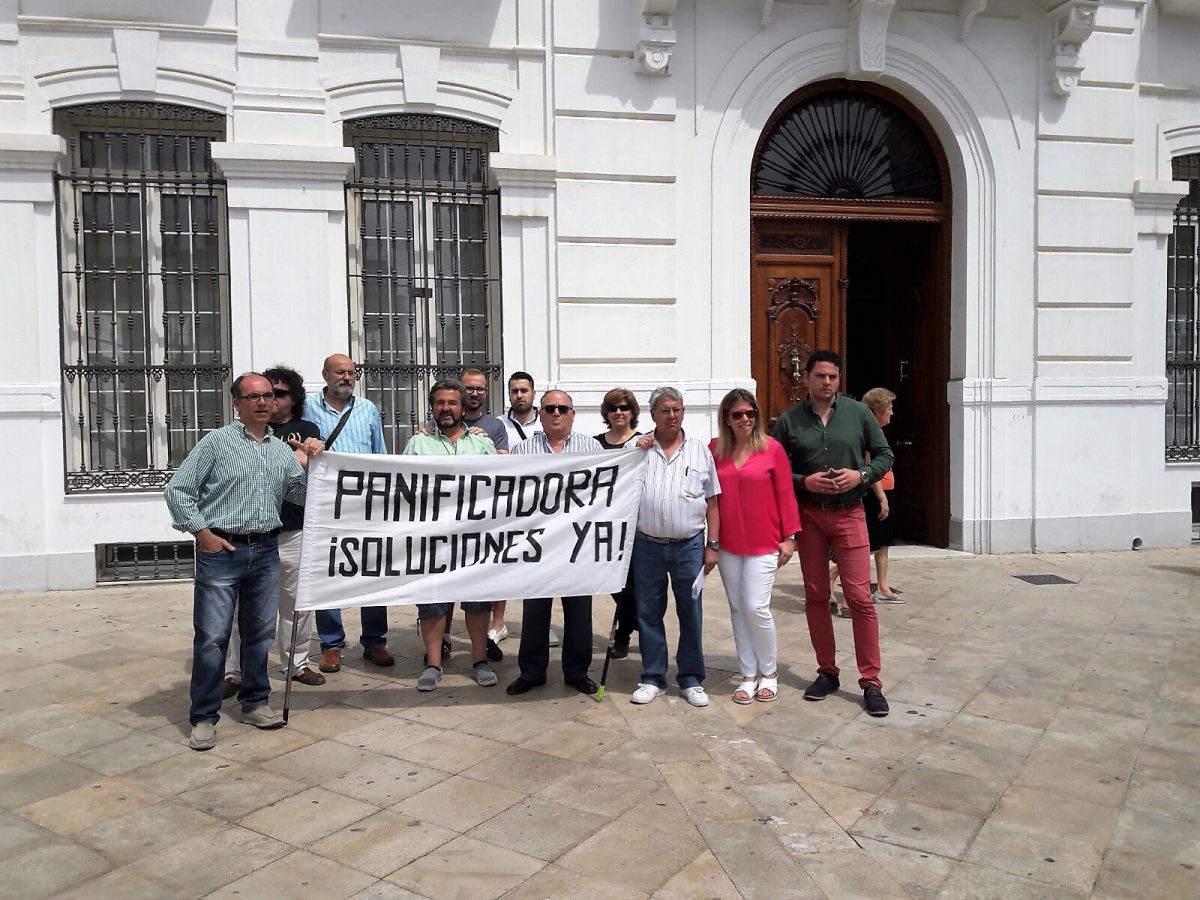 Imagen de los trabajadores.