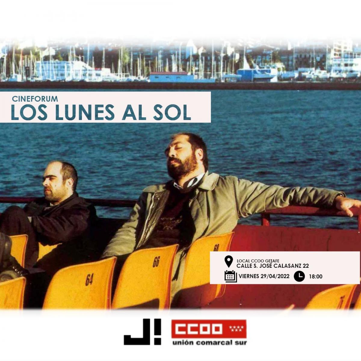 Cartel Los lunes al sol