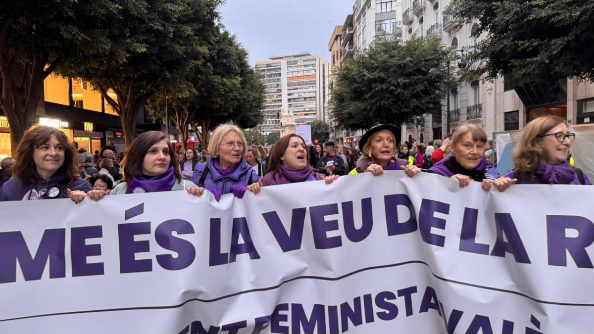 Manifestaci del 8 de mar, Valncia