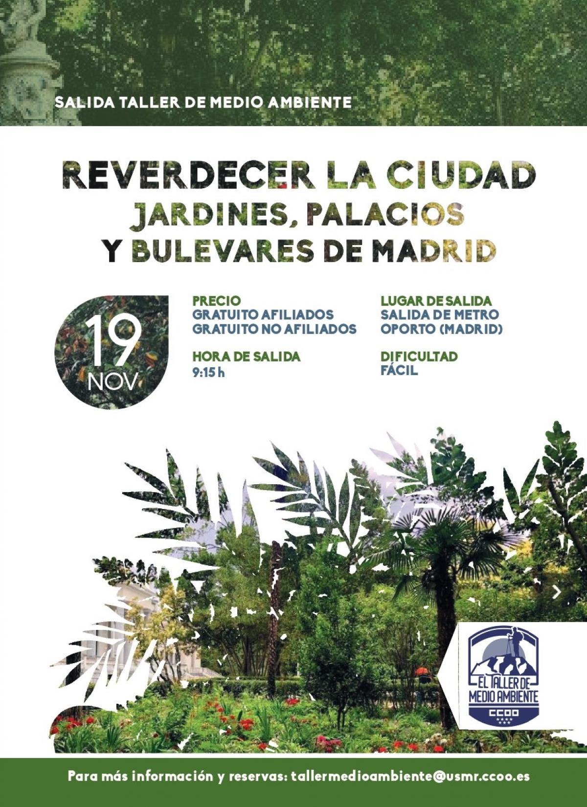 Cartel Taller Medio Ambiente