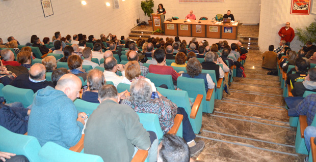 Asamblea en Alicante.
