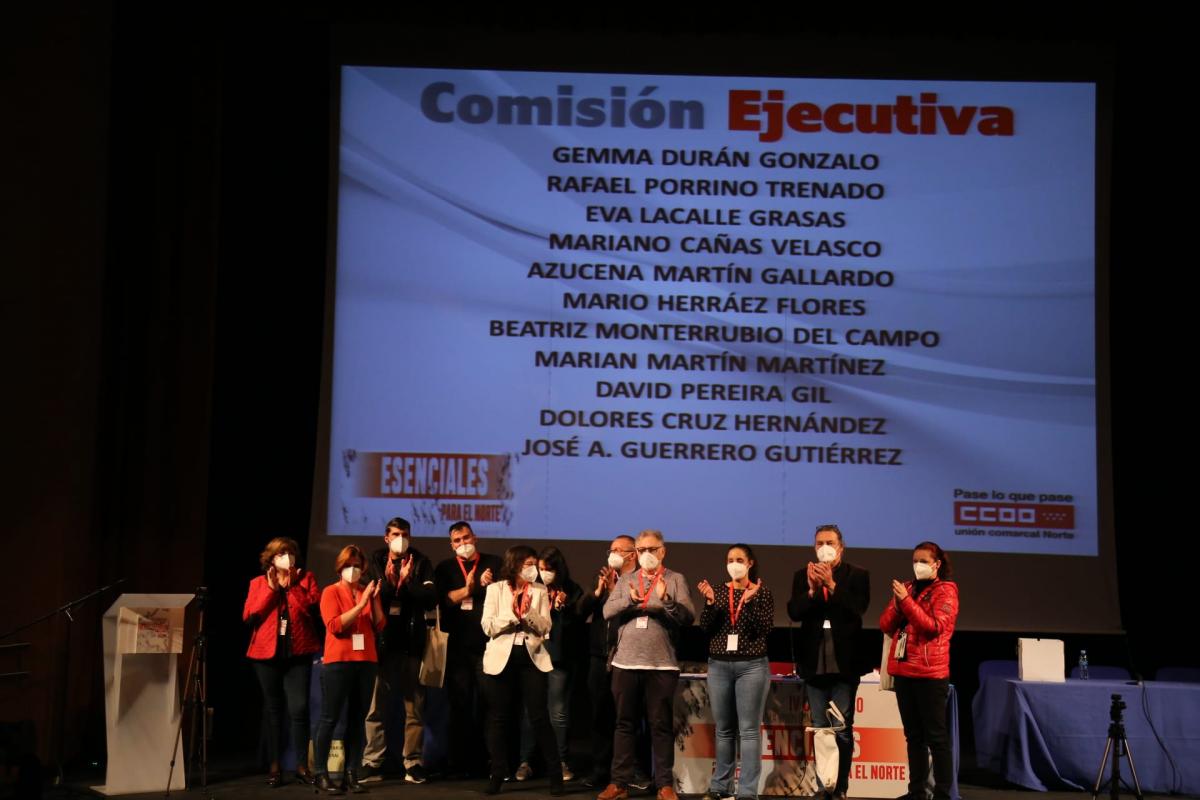 Ejecutiva de la Unin Comarcal Norte de CCOO
