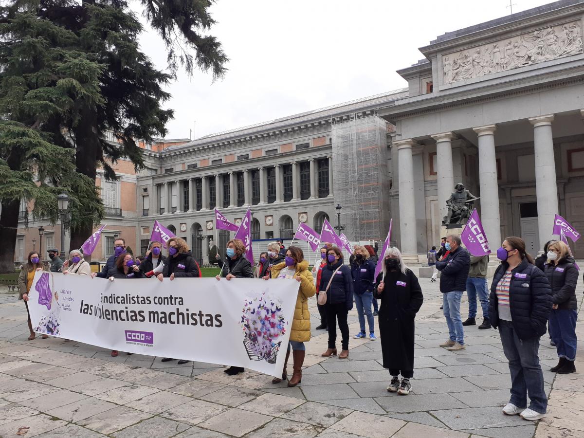 Concentracin contra la violencia machista
