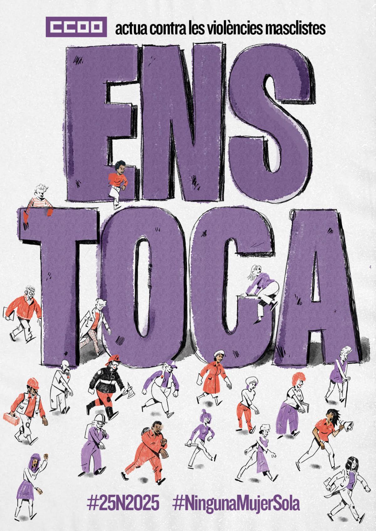 Cartel CCOO 25N 2025