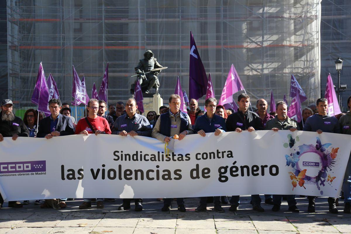 Los hombres de CCOO, tambin contra la violencia machista